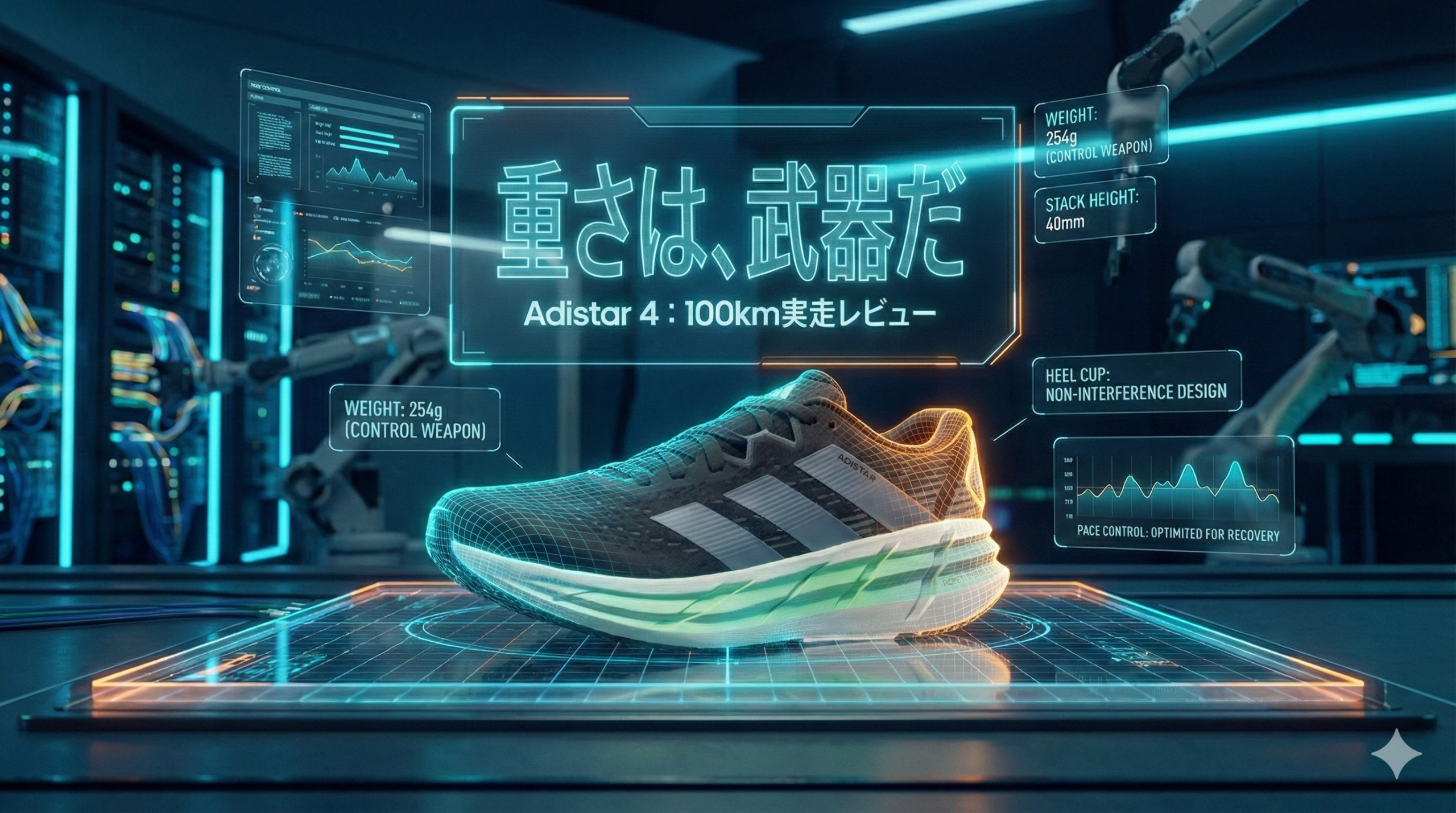 【実走レビュー】Adistar 4：週110kmランナーが語る「重さが武器になる」リカバリーシューズの正体